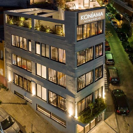 Koniama Acropolis Hotel Athena Bagian luar foto