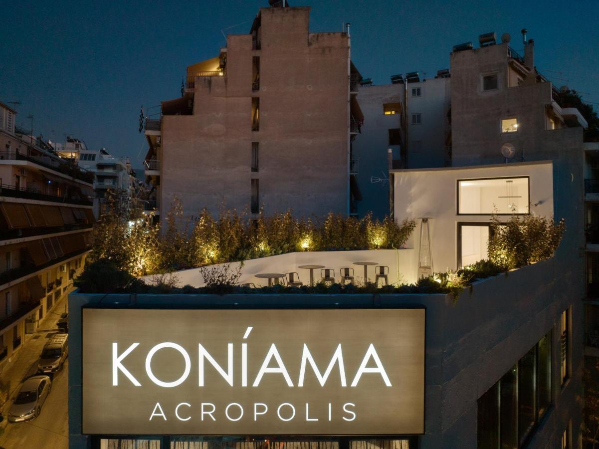 Koniama Acropolis Hotel Athena Bagian luar foto