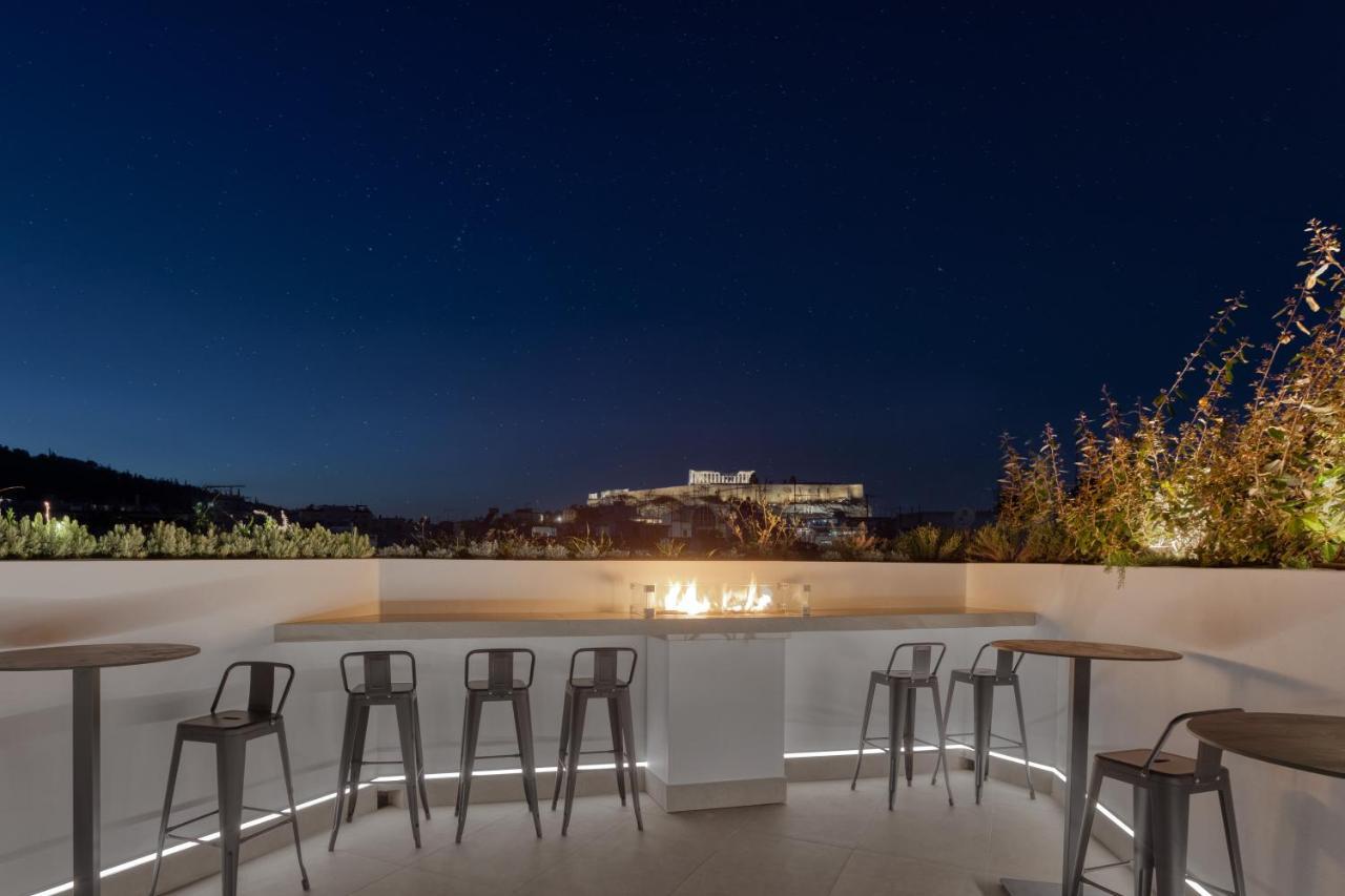 Koniama Acropolis Hotel Athena Bagian luar foto